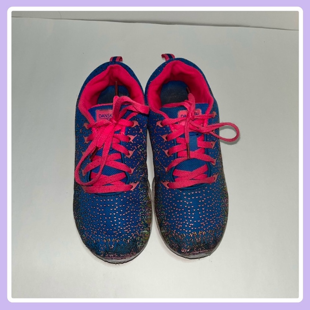 Blue Confetti Sneakers